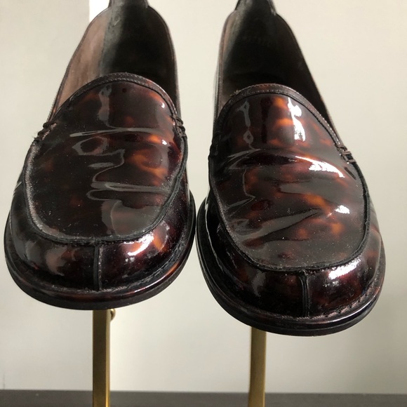 Stuart Weitzman Tortoise She’ll Loafers Sz 7 - Picture 1 of 10